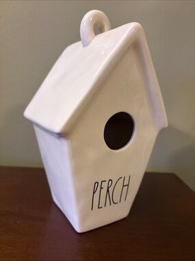 NWOT Rae Dunn Artisan Collection Decorative “Perch” Birdhouse by Magenta